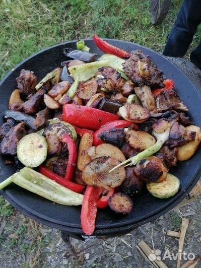 Садж чугунный,узбекский