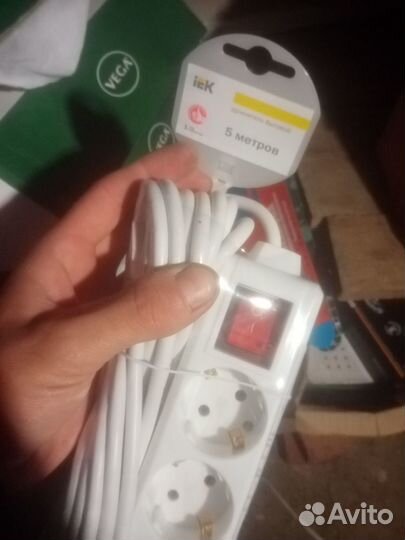 Сетевой фильтр (удлинитель) IEK