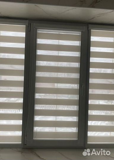 Рулонные шторы в коробе и с направляющими A5756