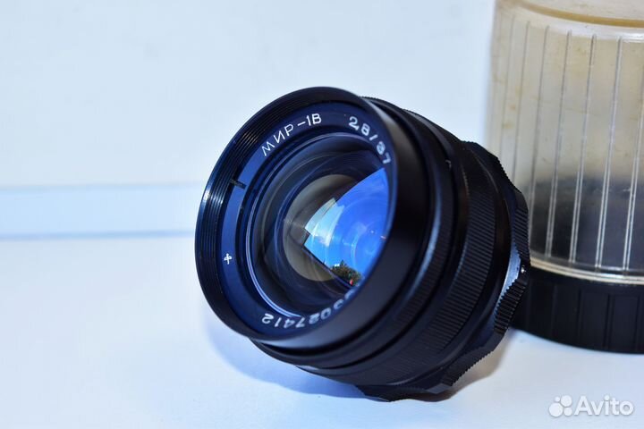 Мир 1В 37мм f/2.8 Советский ширик М42