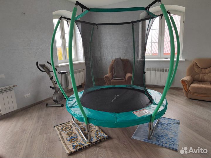 Батут с сеткой perfetto sport moving 6