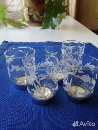 Хрустальные рюмки СССР