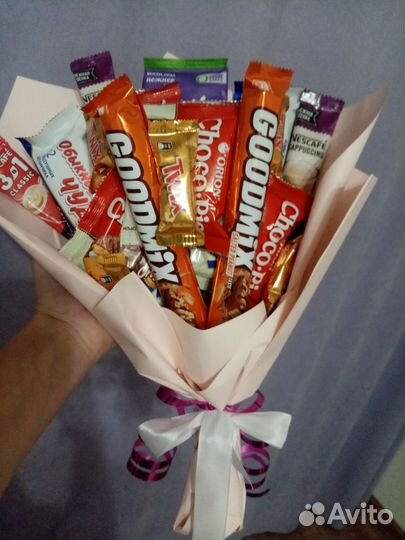 Сладкий букет (съедобный букет)