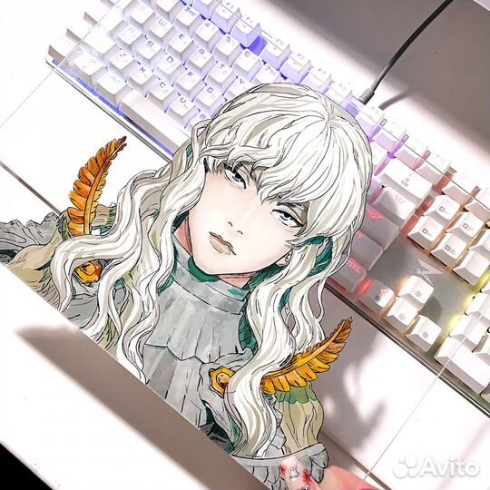 Аниме на стекле, Гриффит, Берсерк