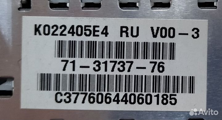 Клавиатура K022405E4 RU V00-3