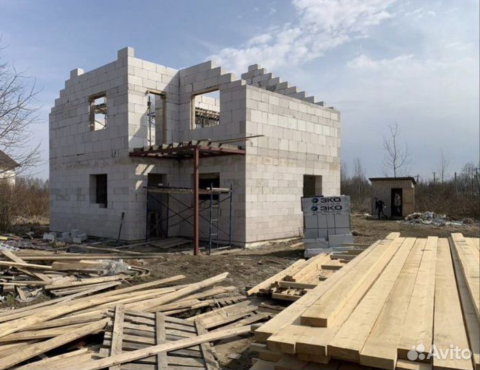 Бригада плотники строители