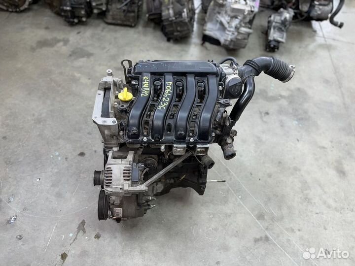 Двигатель Renault Megane 2, Scenic 2 K4M 812 1.6