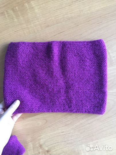 Комплект шапка и снуд