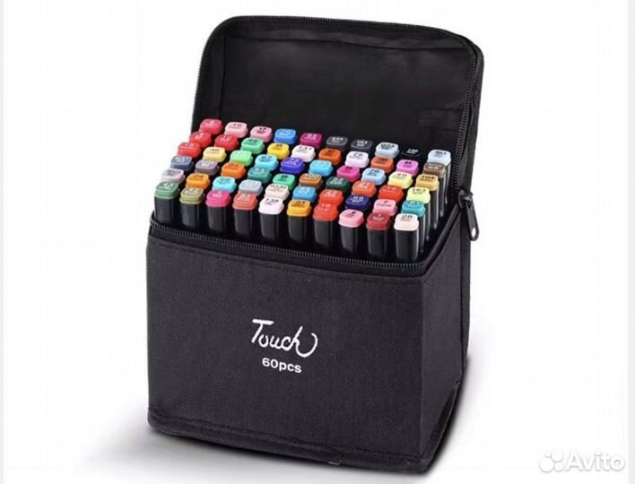 Набор маркеров для скетчинга 60 цветов