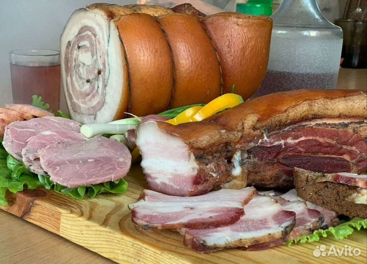 Колбаса, копчение, мясо