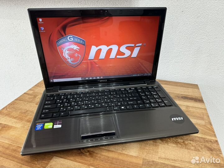 Игровой MSI Core i3-3110M 12Gb SSD WD 256G GeForce