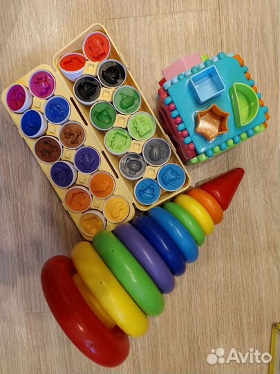 Детские развивающие игрушки от 1 года