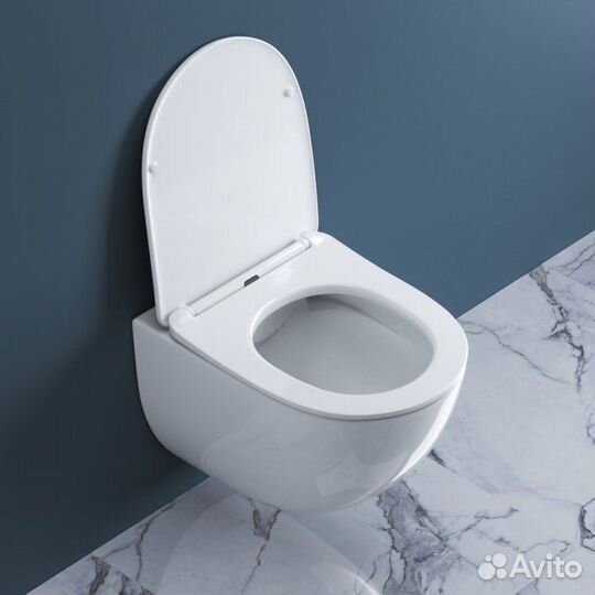 Унитаз подвесной безободковый Belbagno Amanda