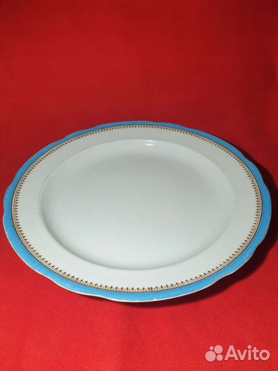Фарфоровое блюдо D36см Кузнецов
