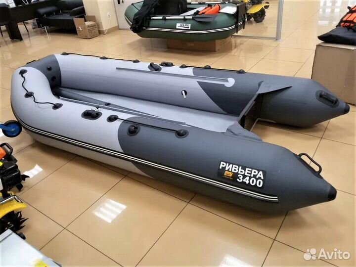 Лодка пвх Ривьера Максима 3400 ск 