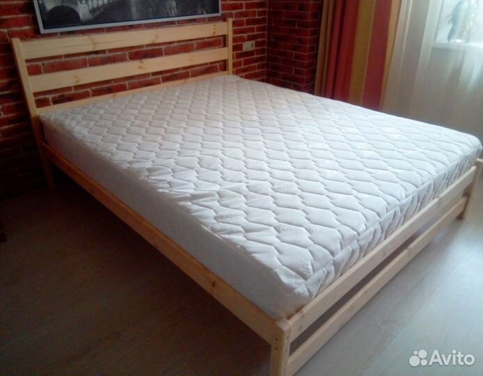 Кровать двуспальная модель «Дарья»