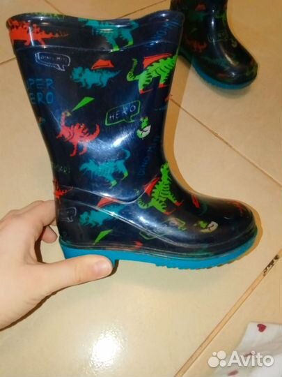 Резиновые сапоги детские