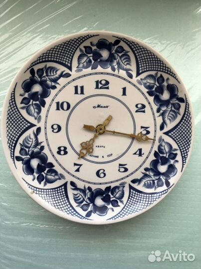 Часы Гжель Маяк СССР