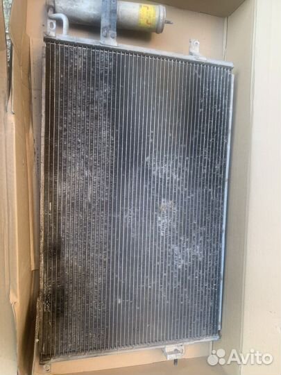 Радиатор кондиционера lacetti