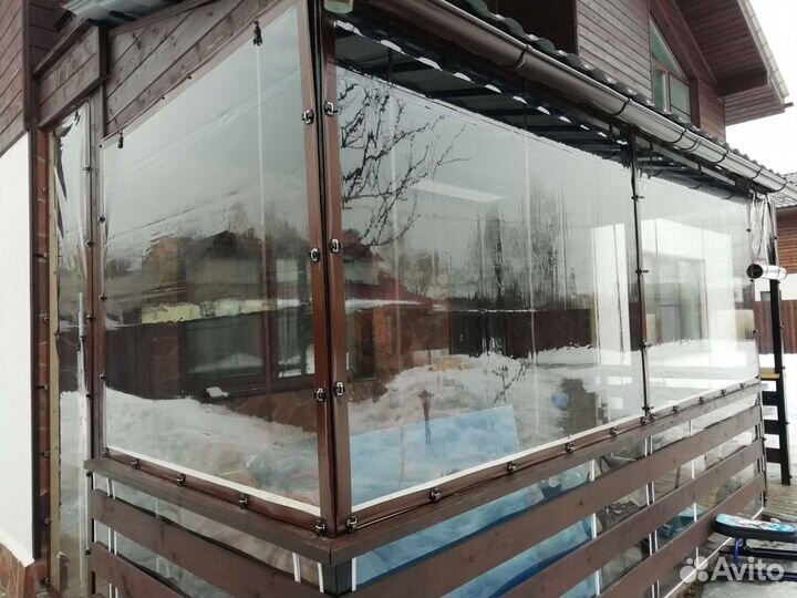 Мягкие окна на террасу