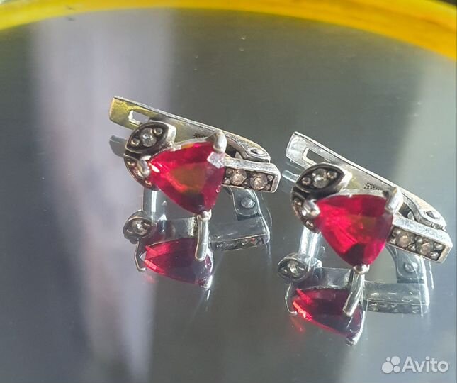 Серебряные серьги