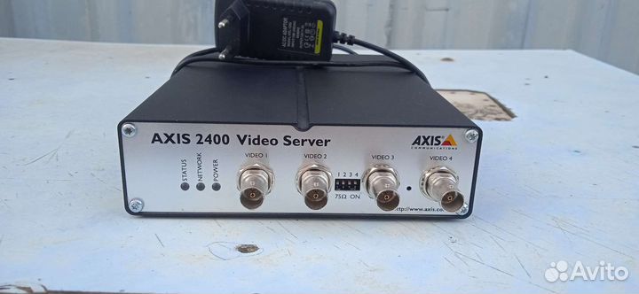 Видеосервер axis 2400