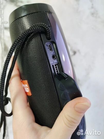 Беспроводная Bluetooth Колонка с LED подсветкой