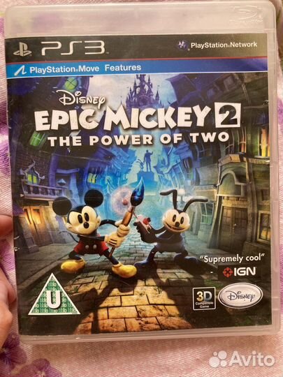 Epic mickey 2, ps3. The power of 2