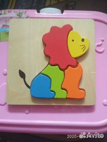 Деревянные пазлы