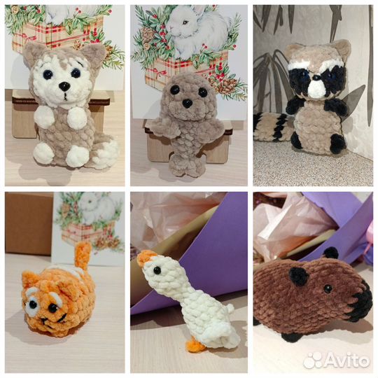 Вязаные игрушки