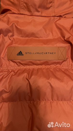Stella mccartney пуховик adidas