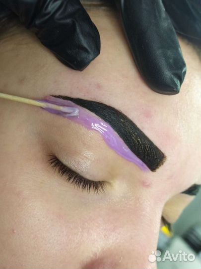 Наращивание ресниц и брови