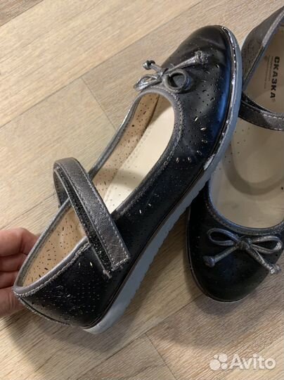 Туфли школьные для девочки 35