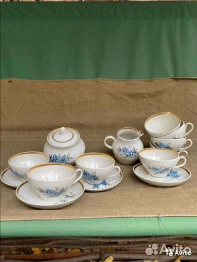 Чайный сервиз СССР Дулево