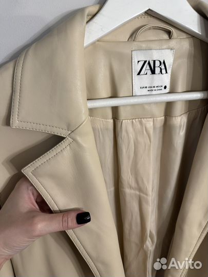 Плащ демисезонный женский Zara размер XS