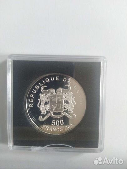 Бенин 500 фр. 2020. Салют Победы