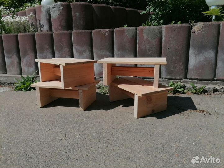 Детский деревянный стульчик Оптом