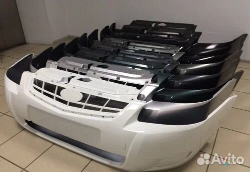 Бампера в цвет ваз 2110,11,12,13,14,15