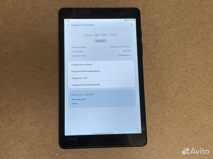 Samsung Galaxy Tab A 8.0 2019 SM-T290