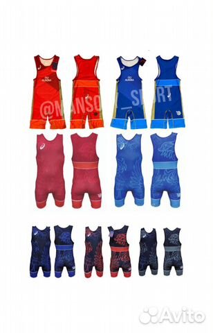 Трико борцовское для детей и взрослых