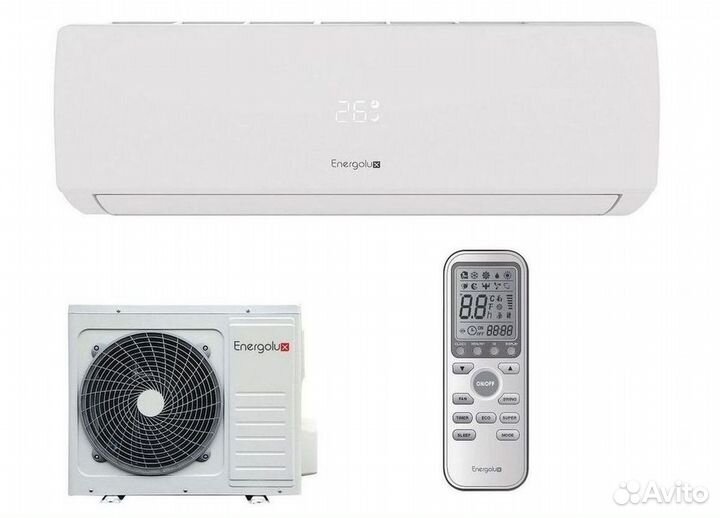 Сплит система с установкой