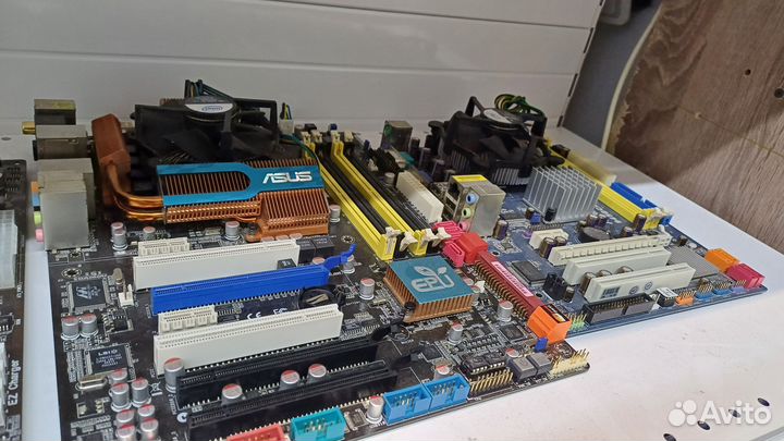Материнская плата 775, am2, ddr2