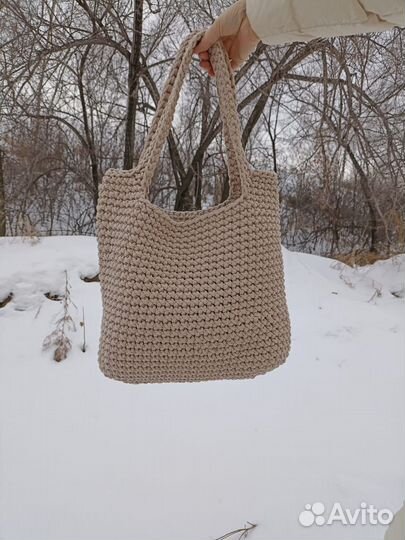 Вязаные изделия ручной работы из xлопкa