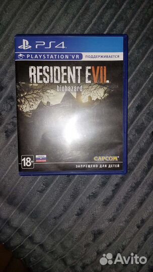 Шлем sony ps4 vr + resident evil 7