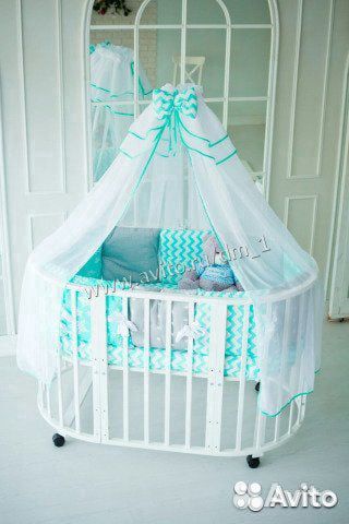 Детская кроватка трансформер 8 в 1