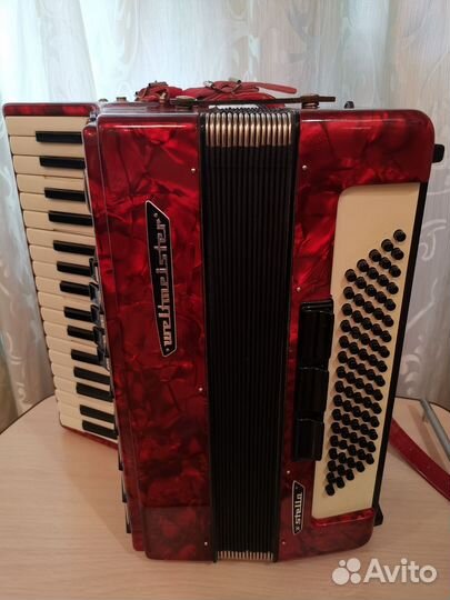 Аккордеон weltmeister stella 3/4 б/у немецкий