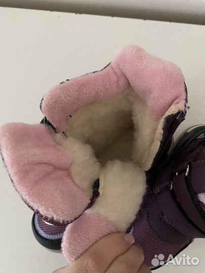 Ботинки зимние для девочки 26 размер
