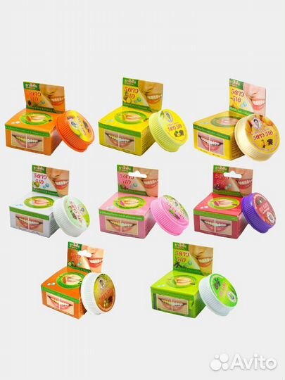 Зубная паста травяная