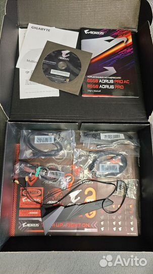 Материнская плата gigabyte B550 aorus PRO AC