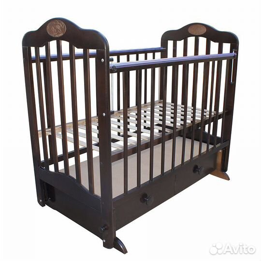 Детская кроватка Ивашка Мой малыш 3 поперечный мая